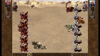 Heroes III   Manticores vs Nagas 99999 of each unit
