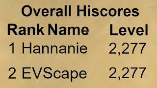 How I Became RuneScape's Rank 1 Player