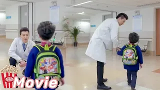 The little boy accidentally met the chairman, but he didn't know that he was his father!