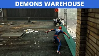 Demons Warehouse - Enemy Base - Advanced Suit | Marvel's Spider-Man Remastered PS5 Tips