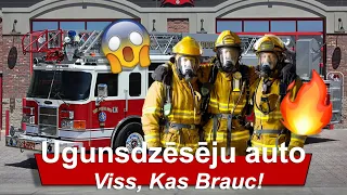 Bērnu dziesmas latviski | Ugunsdzēsēju auto | Viss, kas brauc