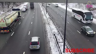 Snow Disaster Beast from the East UK England Feb 2018