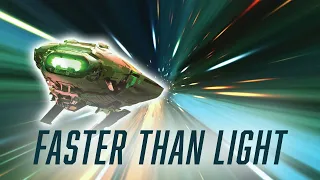 Faster than light travel in science fiction