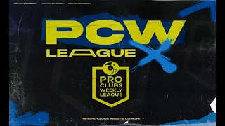 EA FC 24 COMPETITIVE CLUBS | 11 vs 11 PCW LEAGUE FINALS