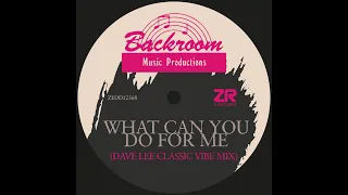 Backroom Productions - What Can You Do For Me (Dave Lee Classic Vibe Mix)