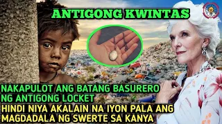 NAKAPULOT ang BATANG BASURERO ng ANTIGONG LOCKET HINDI NIYA AKALAING iyon NA pala ang SWERTE NIYA