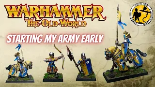 Warhammer: The Old World | Starting My Bretonnia Project Early