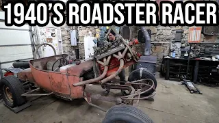 Uncovering The Sins Of A 1940's Model T Dirt Racer