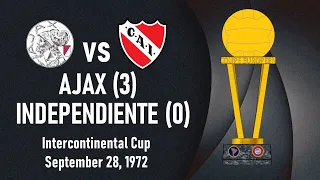 Ajax vs Independiente - Intercontinental Cup 1972 Final, 2nd leg - Full match