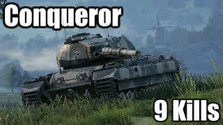 World of Tanks - Conqueror - 9 Kills