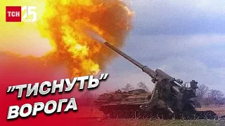 💥 Українська арта жене ворога геть з Харківщини: відео знищення позицій ворога