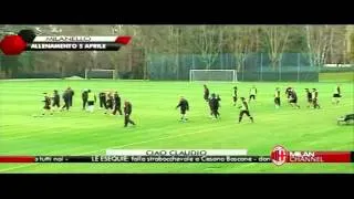 Milanello Allenamento 05-04-2013 Part 2