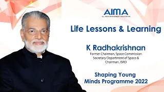 Career & Inspiration by by Dr. K Radhakrishnan