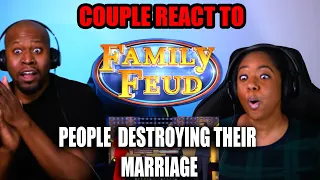 HILARIOUS Reaction To 100 Married Men NOW DIVORCED! Funny Family Feud WORST Answers