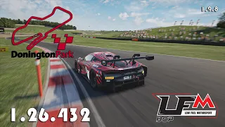 Assetto Corsa Competizione | Mclaren 720S GT3 EVO | Donington Park | 1.26.432 (Hotlap + FREE Setup)