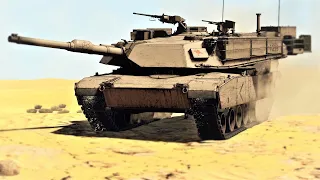 M1A1 AIM Abrams With 2nd Gen Thermal || U.S Top Tier Gameplay (War Thunder)