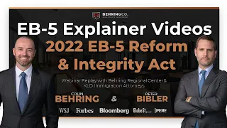 EB-5 Reform and Integrity Act of 2022 - Regional Center Program Reauthorization