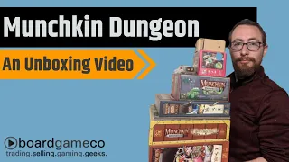 Munchkin Dungeon Unboxing & Rambling About Monumental