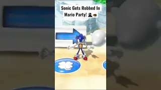 Sonic Gets ROBBED In Mario Party Superstars? 😨👻💰 #sonic #mods #mariopartysuperstars