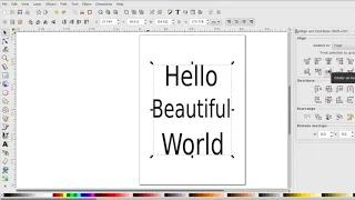 hackLAB Tips & Tips: The Align Tool in Inkscape