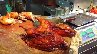 The god-level master has a unique vision, and he cuts roast duck at the same price on both sides.