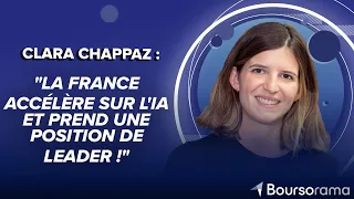 Clara Chappaz (Mission French Tech) :"La France accélère sur l'IA et prend une position de leader !"
