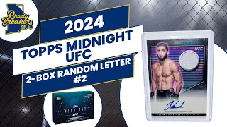 2024 Topps Midnight UFC 2-Box RL #2