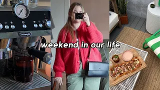 weekend vlog: IKEA run, huge home decor haul, vintage shopping, patio updates!