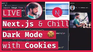 Next BLOGFOLIO: Dark Mode with cookies & Suspense 🔴 Next.js & Chill