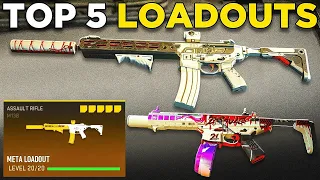 TOP 5 *META* LOADOUTS after UPDATE! (Vondel Park Warzone)