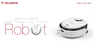 iMap Max - Fully Independent Self Navigating and Self Cleaning Robotic Vacuum Cleaner