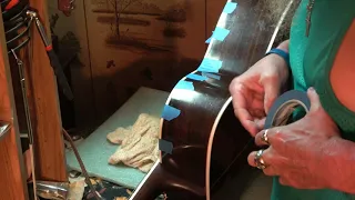 ACOUSTIC GUITAR BINDING REPAIR