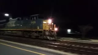 [CSXT]Q410-21[GOES INTO EMERGENCY]Comes To A Dead Stop![CSXT]5486 ES40DC OTP In F.NC & Radio Chat