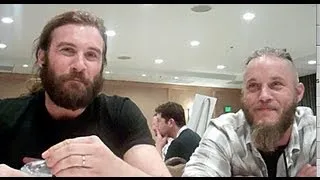 Vikings - Travis Fimmel and Clive Standen Interview