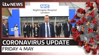 Coronavirus update: Monday, 4 May | ITV News