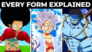 All Luffy's Power Forms in One Piece (Sun God, Afro, Nightmare...)