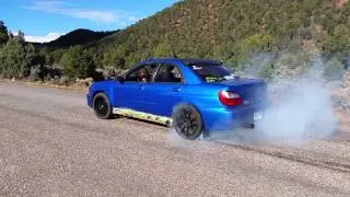 2002 RWD WRX Burnout