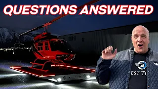 We answer ALL your questions about the new helicopter tug, and much more!