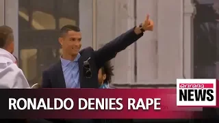 Cristiano Ronaldo firmly denies rape allegation