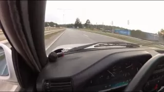 BMW E30 M50 turbo highway pull + tunnel