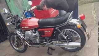 Moto Guzzi 850 T3 Started After 37 Years