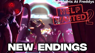 NEW Hidden Endings & Secrets in FNAF Help Wanted 2