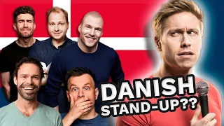 Russell Howard reacts to DANISH STAND-UP | Quiz-time with Simon Talbot