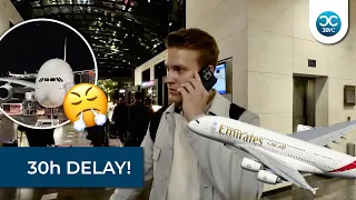 Emirates A380 Engine Failure! How we got paid $1,000 to fly Business Class! [4K]