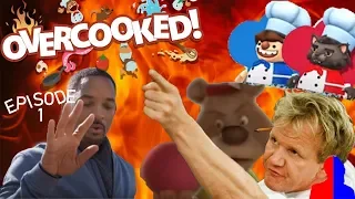 GORDON AIN'T HAPPY | Overcooked 2 Funny Moments Part 1