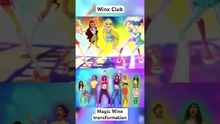 Magic Winx transformation in real life / Winx Club