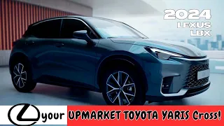 All-new 2024 Lexus LBX CUV: 1st official look specs + more!