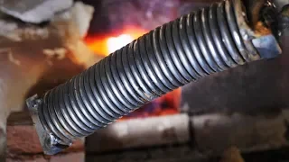 Forging A Knife From Springs!  Part 1