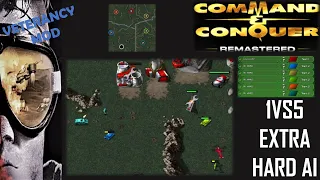 /Command & Conquer Remastered/ (Skirmish) 1VS5 EXTRA HARD AI  I Surgical Inclusion I