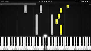 [PIANO TUTORIAL] Игорь Корнелюк - Город, которого нет (Synthesia MIDI Cover)